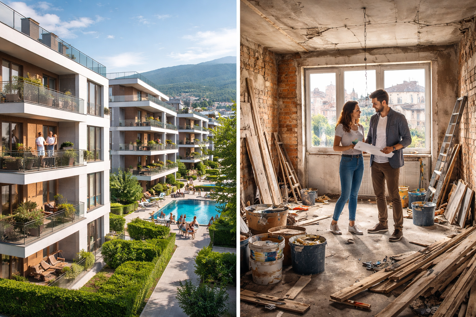 újépítésű ingatlan